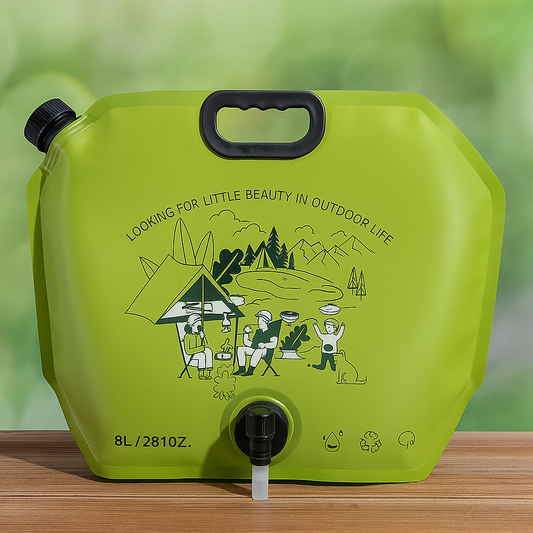 8 Lilter Foldable Camping Water Bag