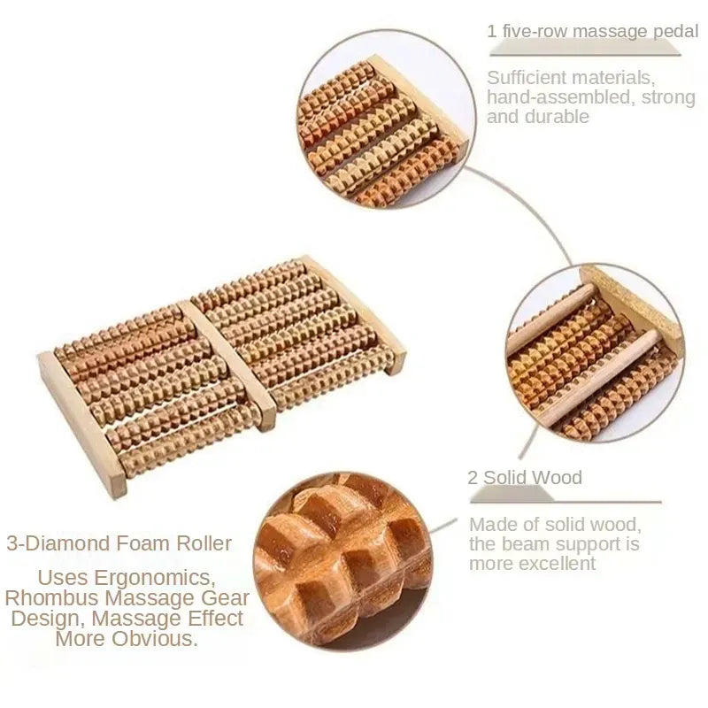 Wooden Foot Relaxer