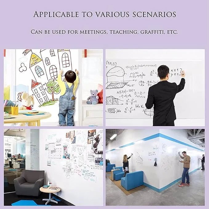 Reusable White Board Sticker (5/3.5 FEET)