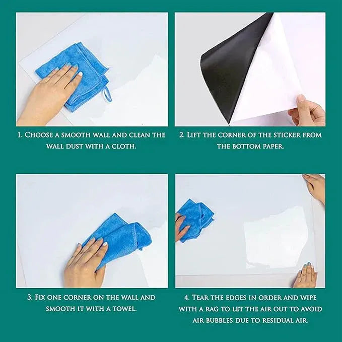 Reusable White Board Sticker (5/3.5 FEET)