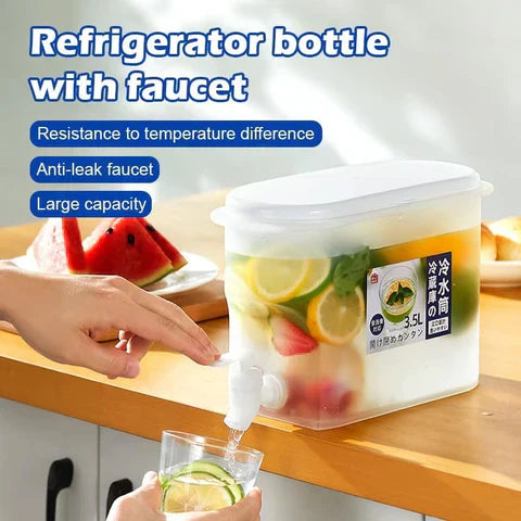 Translucent Drink Dispenser - Large Capacity