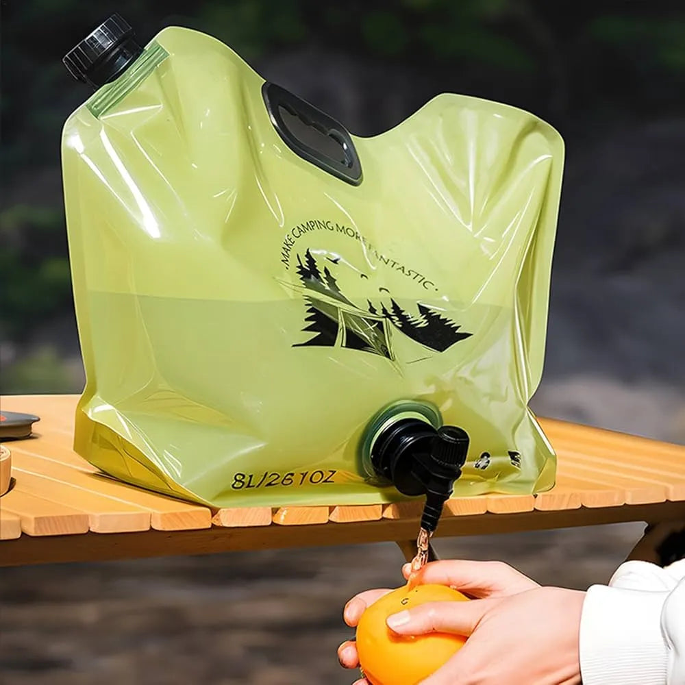 8 Lilter Foldable Camping Water Bag