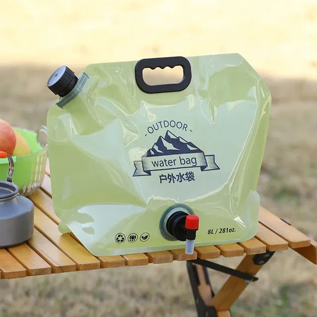 8 Lilter Foldable Camping Water Bag
