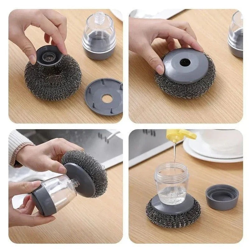 Pack Of 2 Dishwasher Cleaning Brush for Kitchen