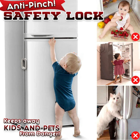 Refrigerator Lock for Child Safety