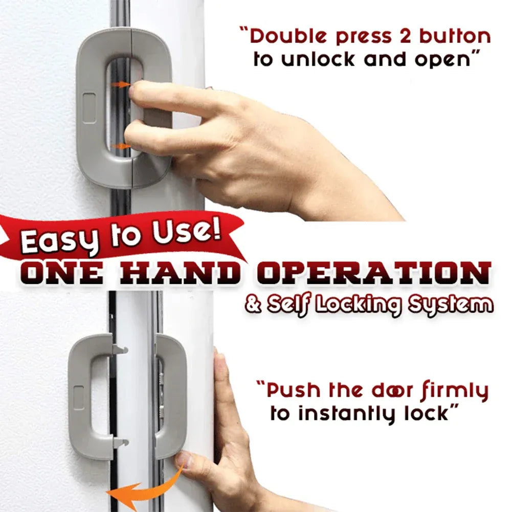 Refrigerator Lock for Child Safety