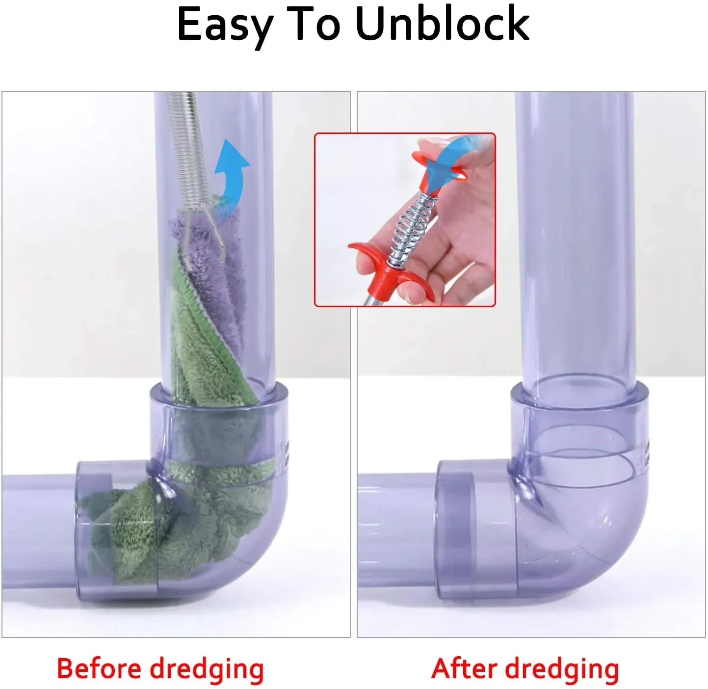 Sink Drain Cleaning Wire ( Buy 1 Get 1 Free )