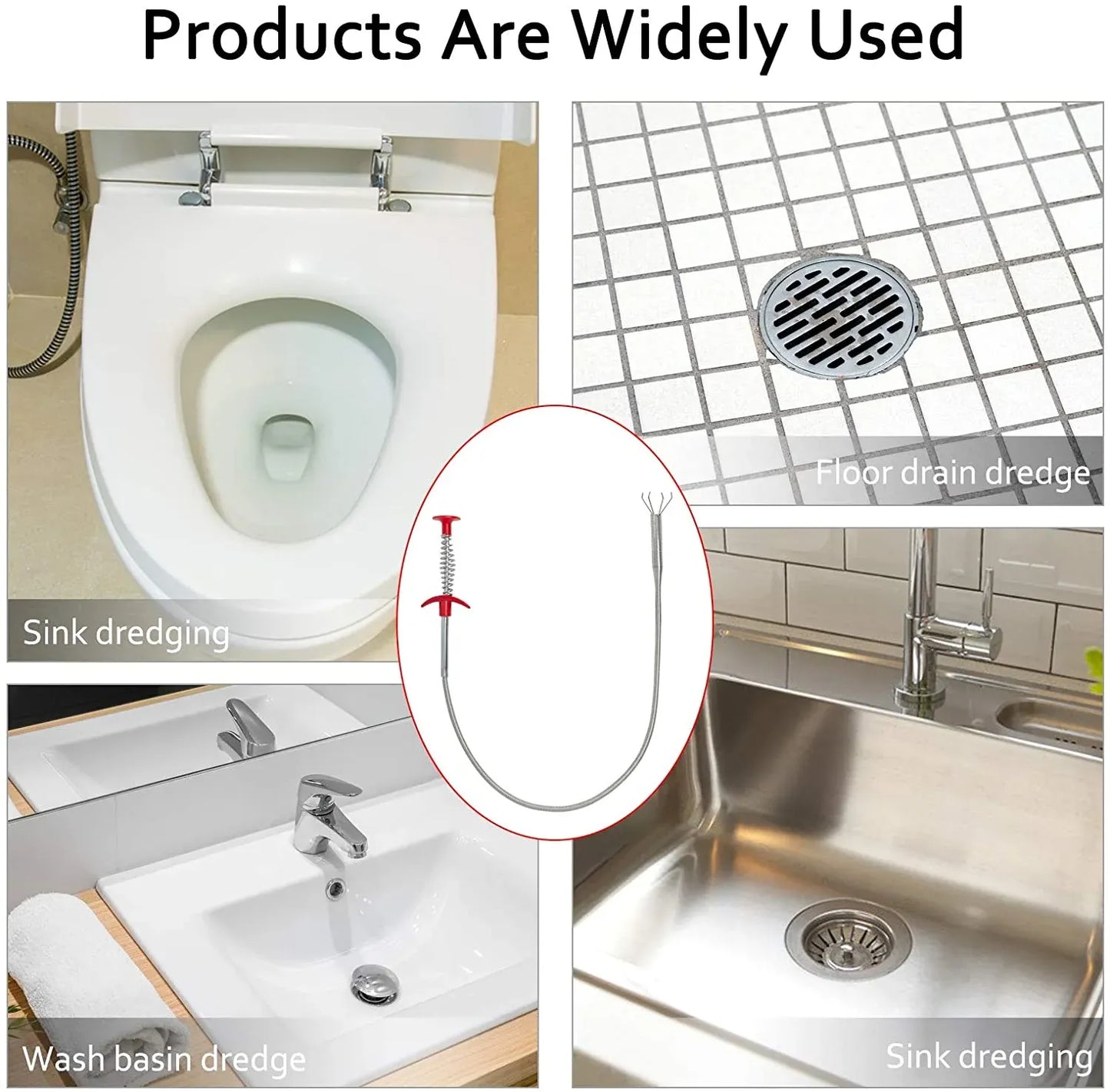 Sink Drain Cleaning Wire ( Buy 1 Get 1 Free )