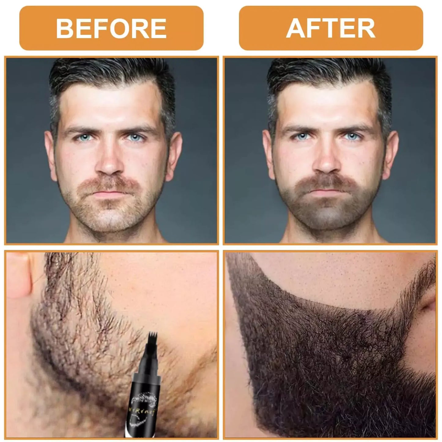 Waterproof Beard Filler Magic Pen | Perfect Beard Shaping Kit